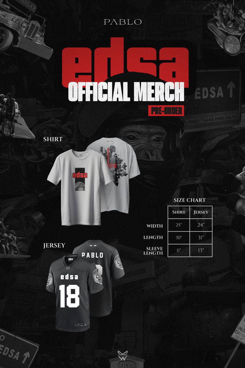 EDSA Official Merch Bundle Pre-Order